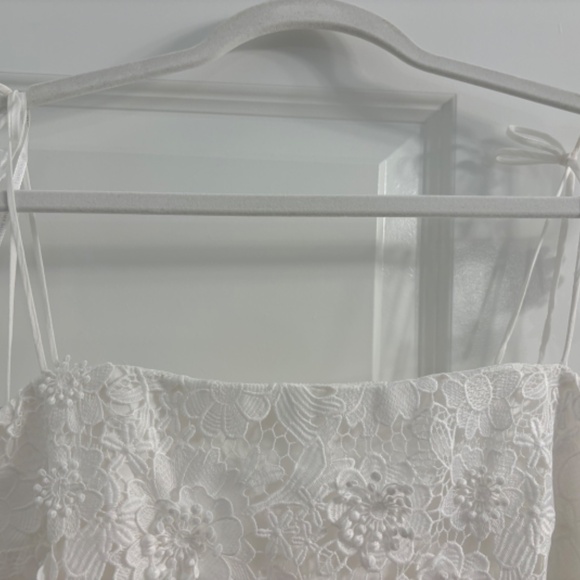 Zimmermann Raie Lace Flower Mini Dress - Picture 11 of 12